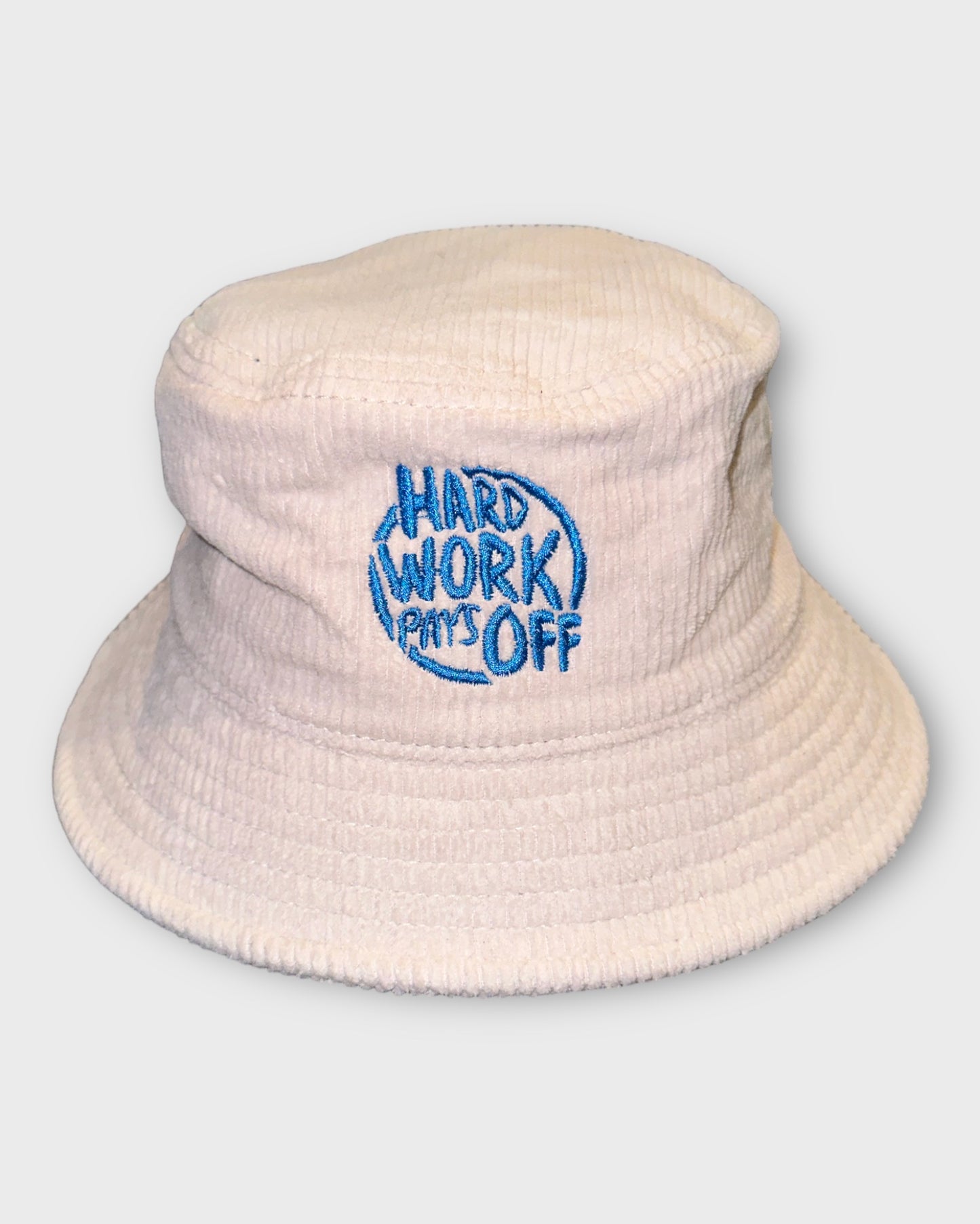 Creme Corduroy Bucket Hat