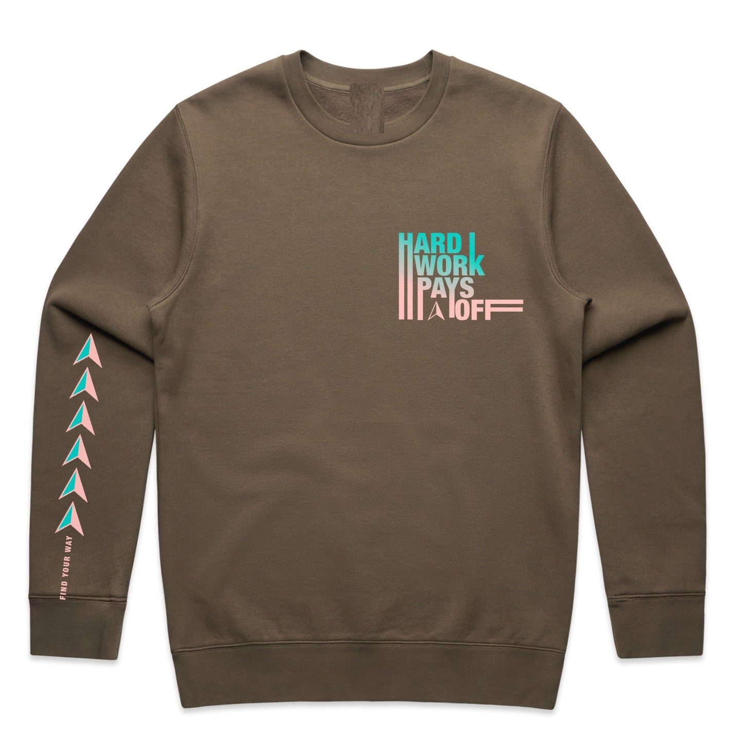 Compass Brown Crew