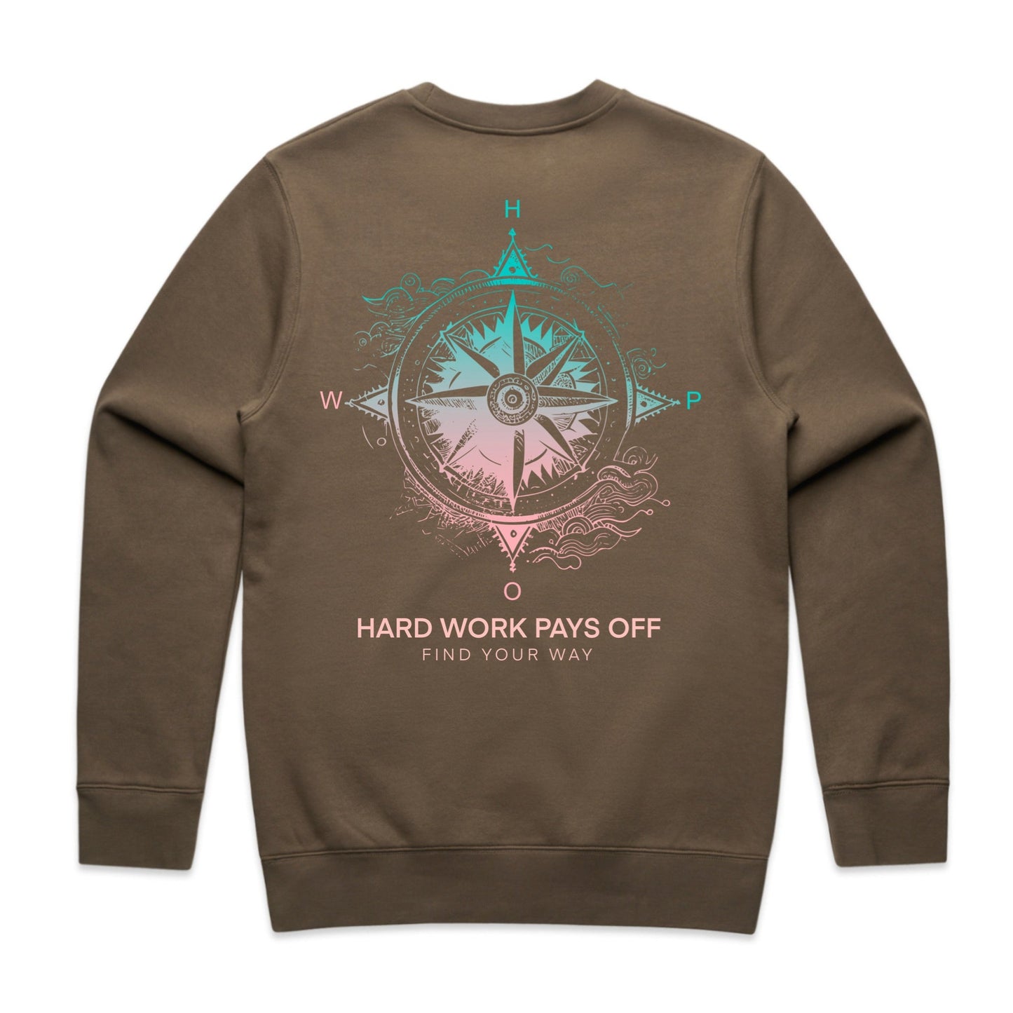 Compass Brown Crew