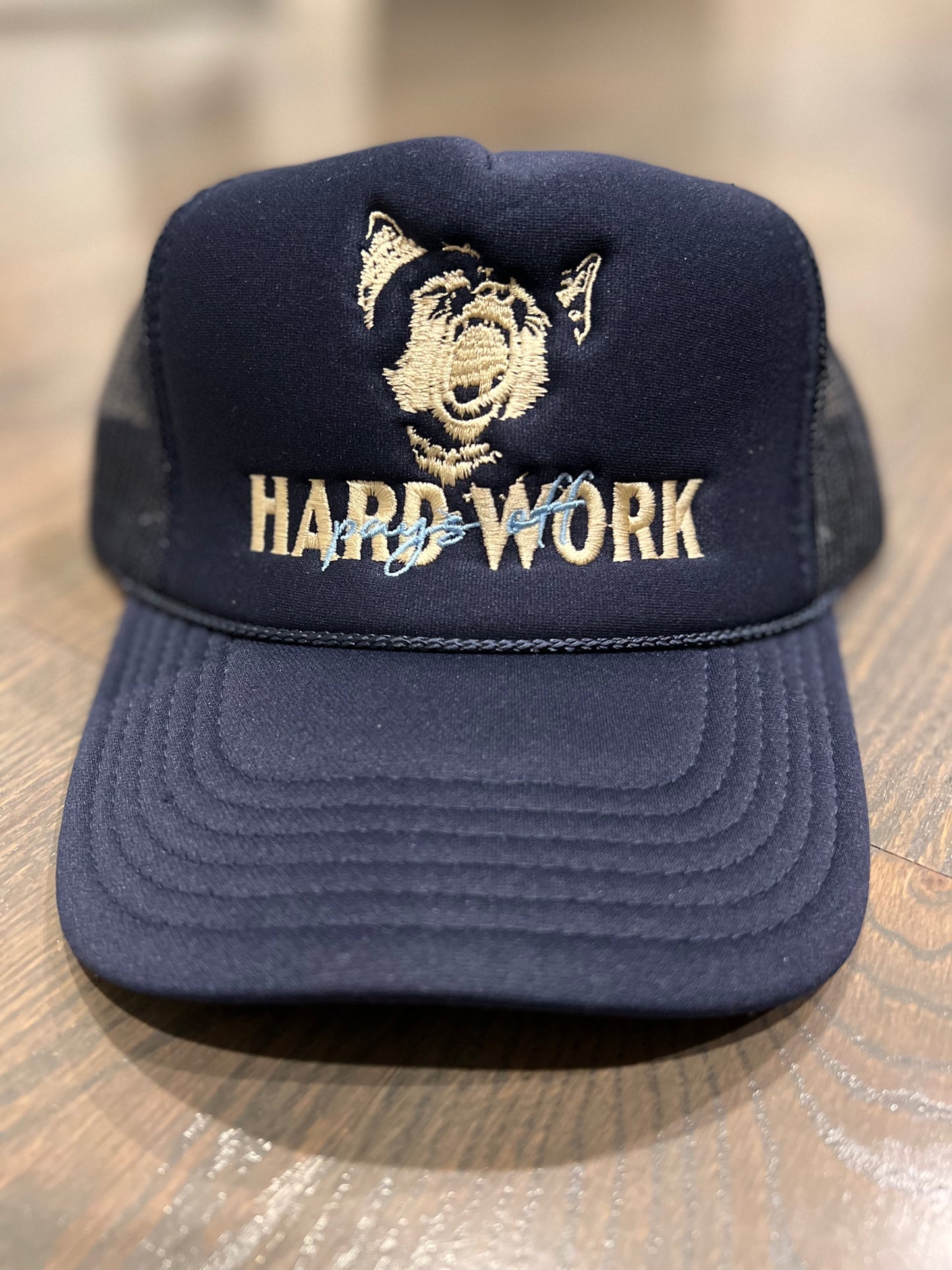 Navy Akita Trucker