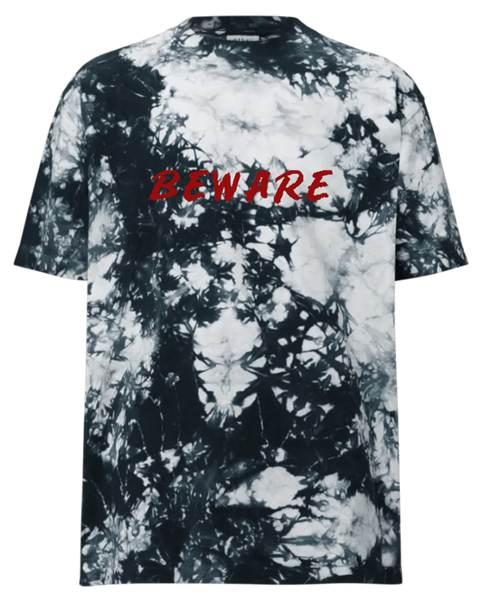 Beware Tie Dye Tee