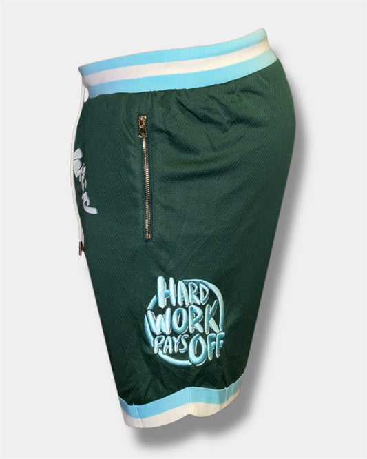 Summer Of Champions Basketball Shorts Green