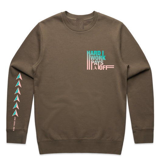 Compass Brown Crew