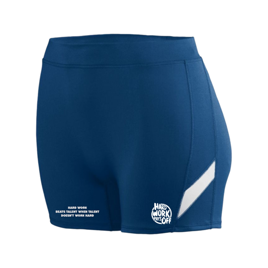 Women Sprint Shorts (Black, Navy & Red)