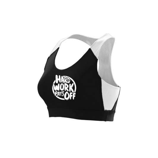 Sports Bra (Black, Navy & Red)