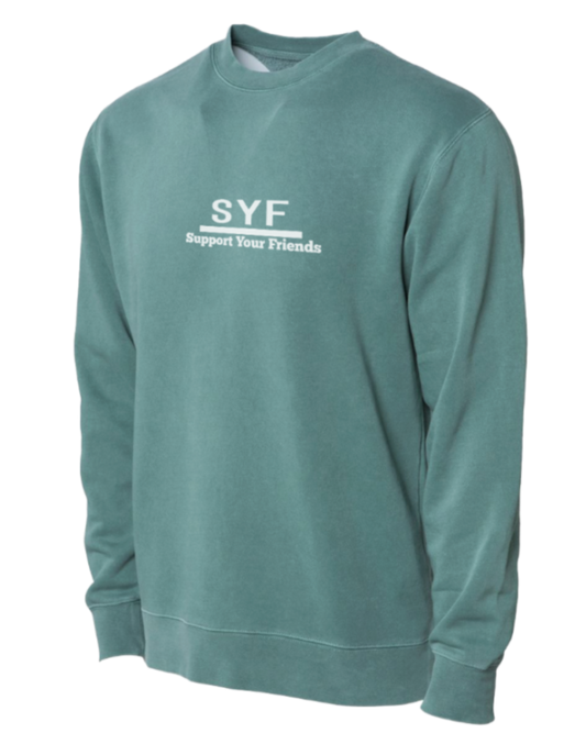 SYF Alpine Green Crewneck Sweater